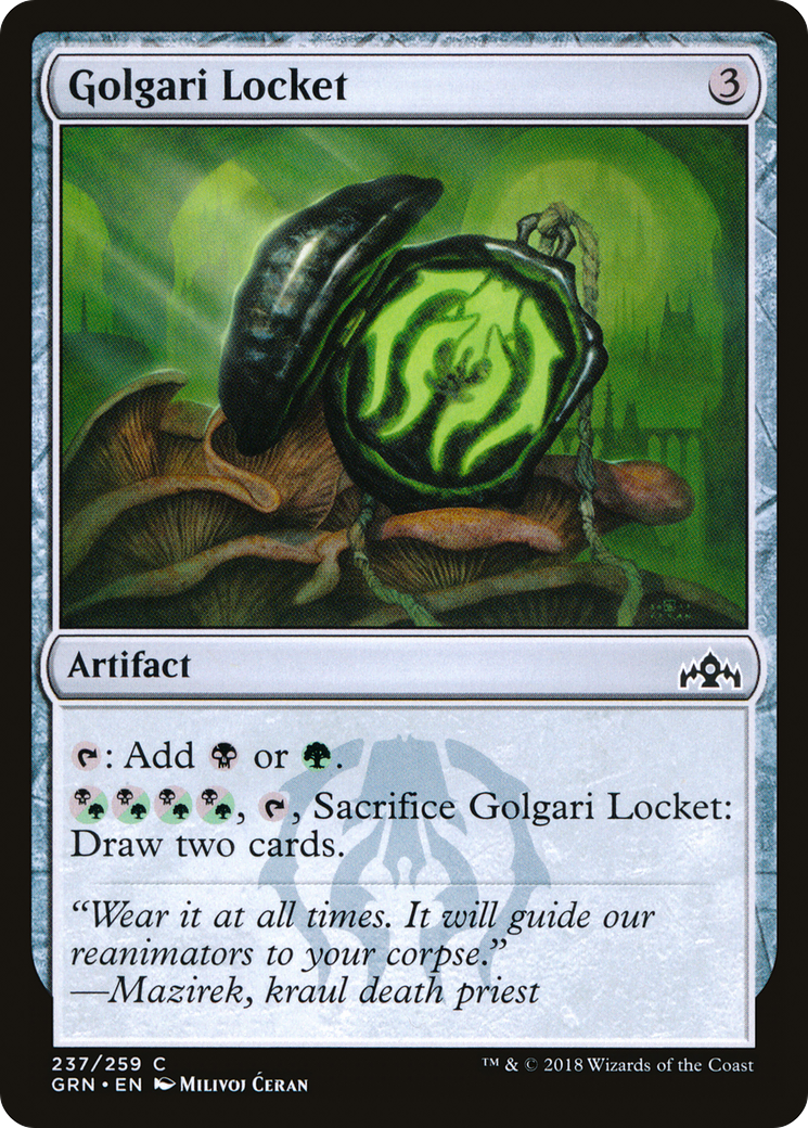Médaillon Golgari (GRN-237) - Guildes de Ravnica