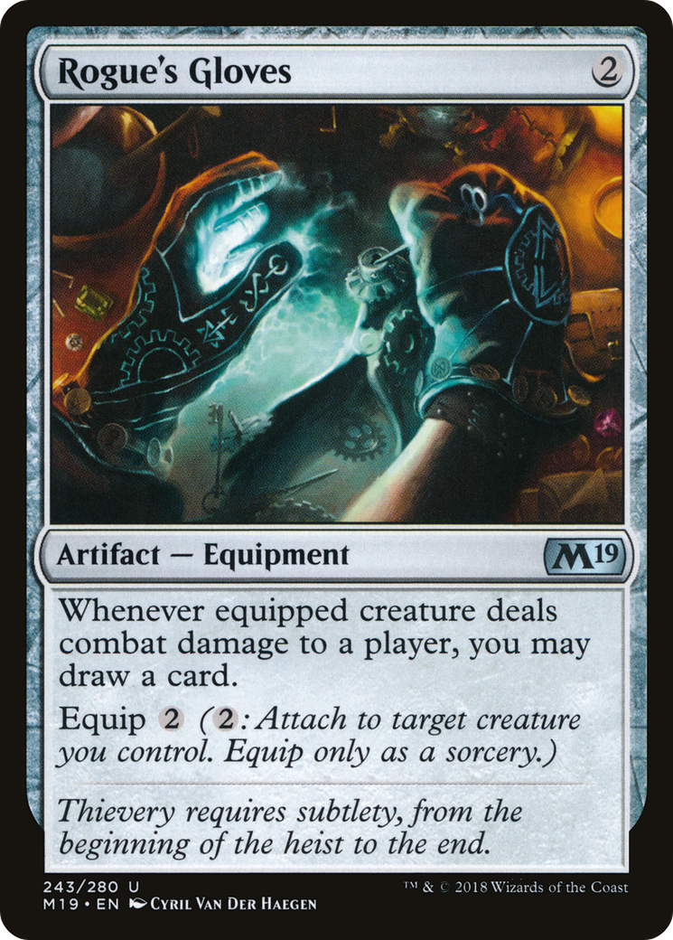 Rogue's Gloves (M19-243) - Core Set 2019