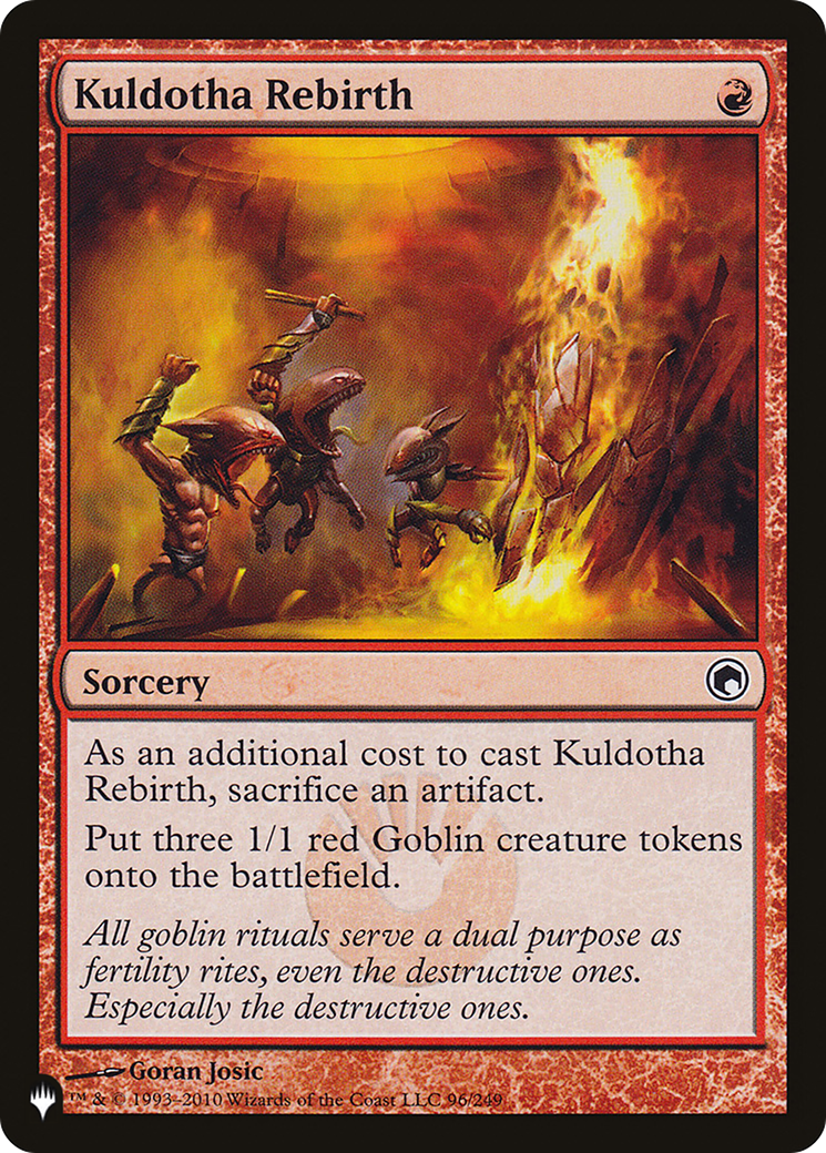 Kuldotha Rebirth (LIST-SOM-96) - The List