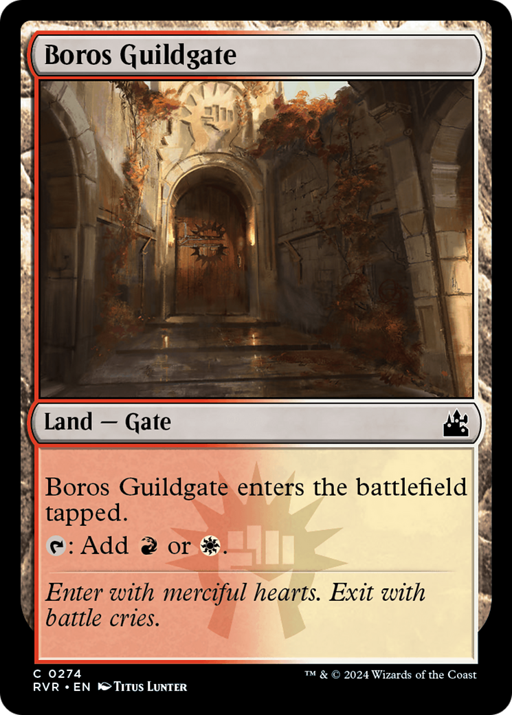 Porte de la Guilde de Boros (RVR-274) - Ravnica Remastered Foil