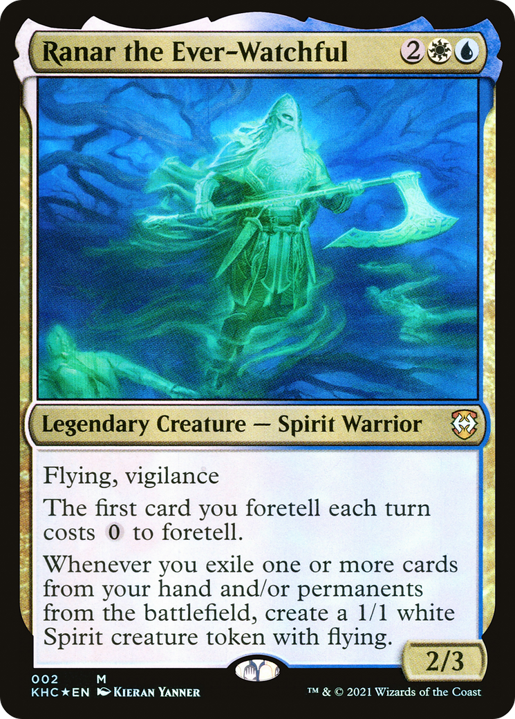 Ranar le Toujours Vigilant (KHC-002) - Kaldheim Commander Foil