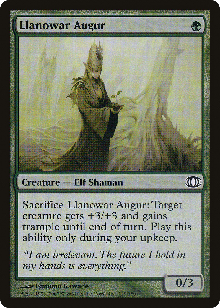 Llanowar Augur (FUT-129) - Vision du futur