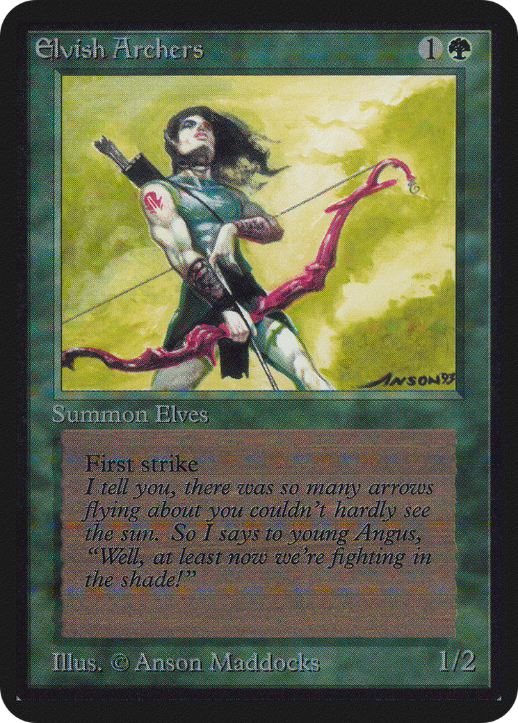 Elvish Archers (LEA-) - Limited Edition Alpha