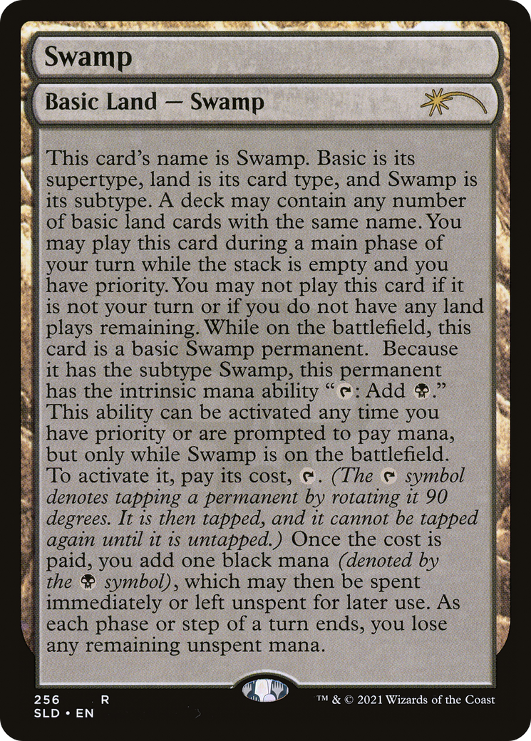 Swamp (SLD-256) - Secret Lair Drop Foil
