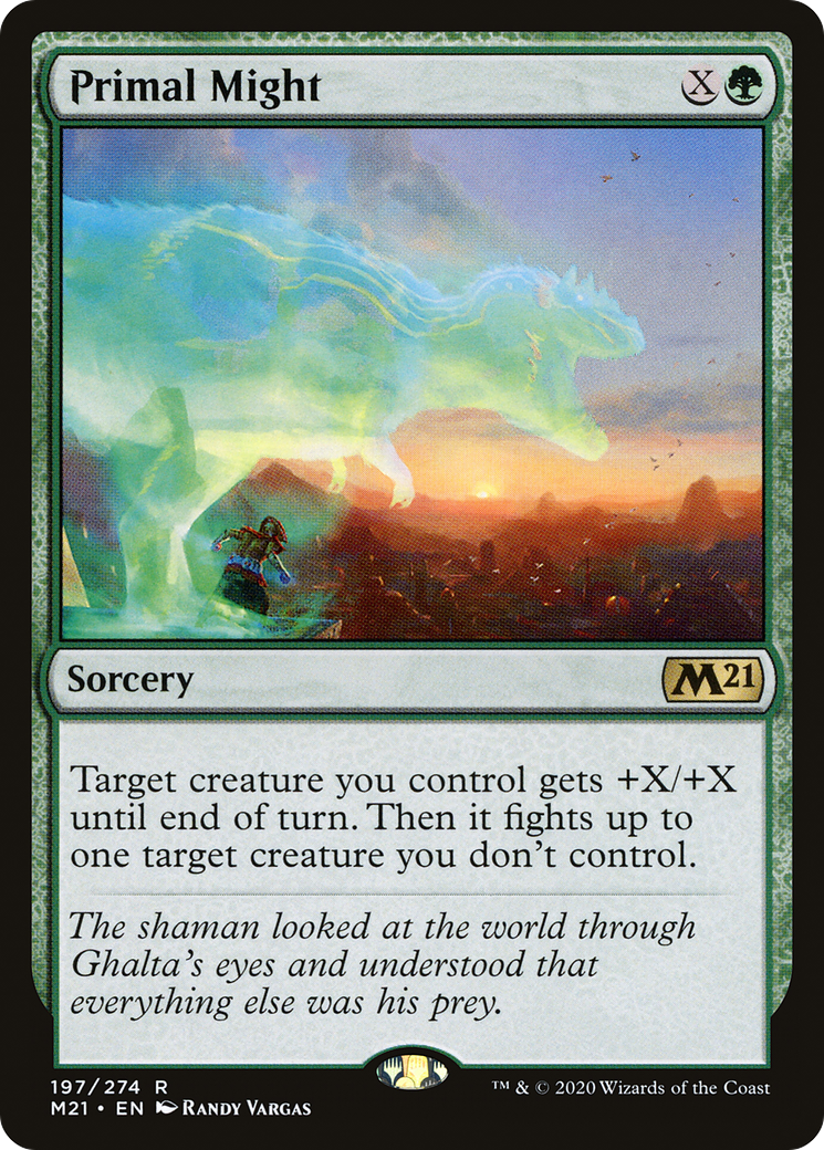 Primal Might (M21-197) - Core Set 2021