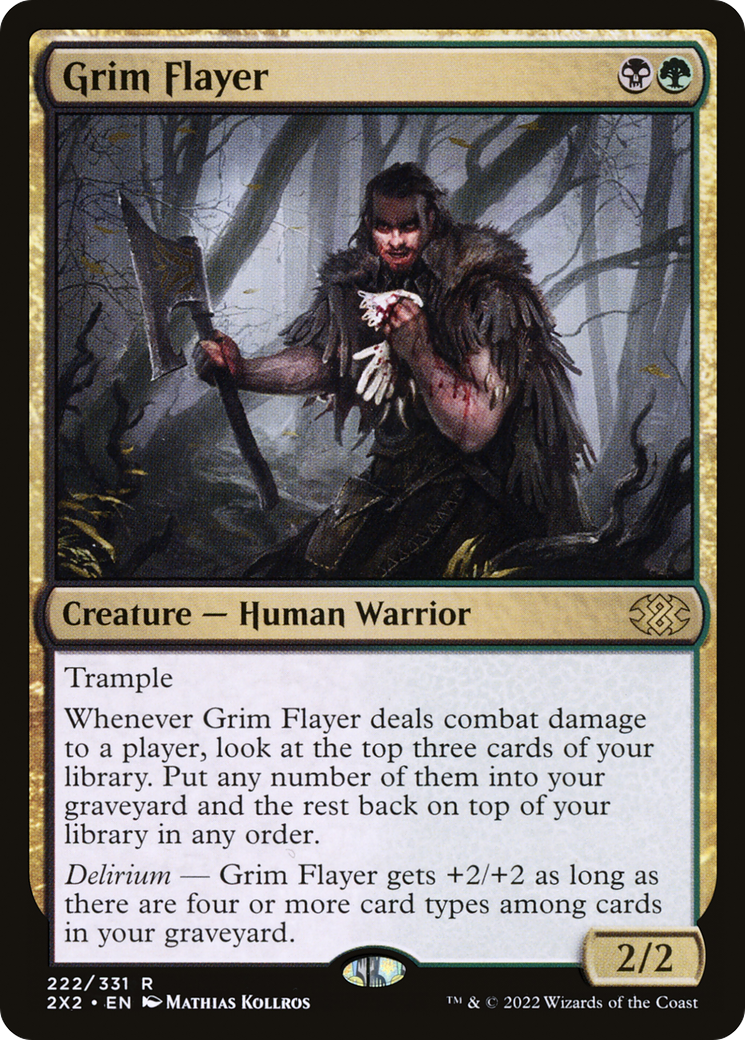Grim Flayer (2X2-222) - Double Masters 2022