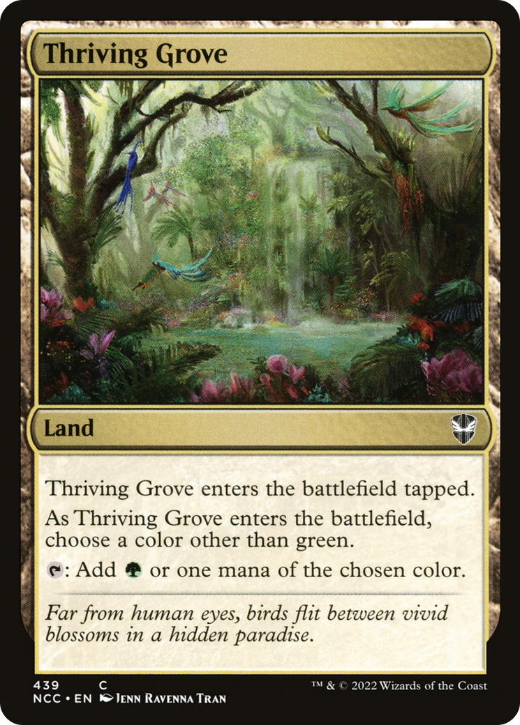 Thriving Grove (NCC-439) - Commandant de New Capenna