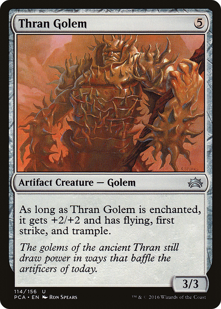 Thran Golem (PCA-114) - Planechase Anthology