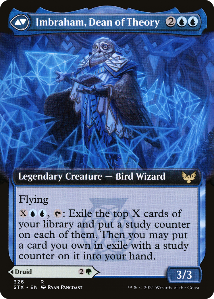 Kianne, Dean of Substance (Extended Art) (STX-326) - Strixhaven: School of Mages: (Extended Art)