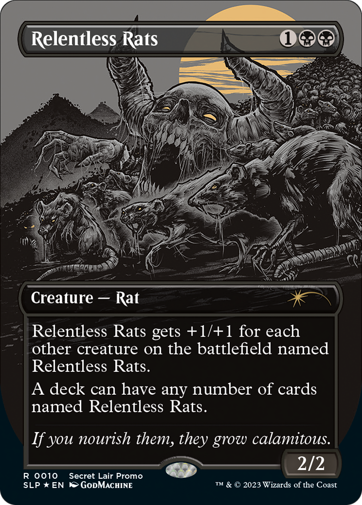 Relentless Rats (0010) (SLP-010) - Secret Lair Showdown