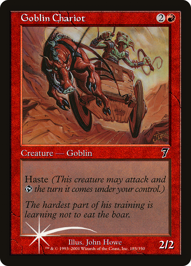Chariot gobelin (7ED-185★) - Septième édition Foil