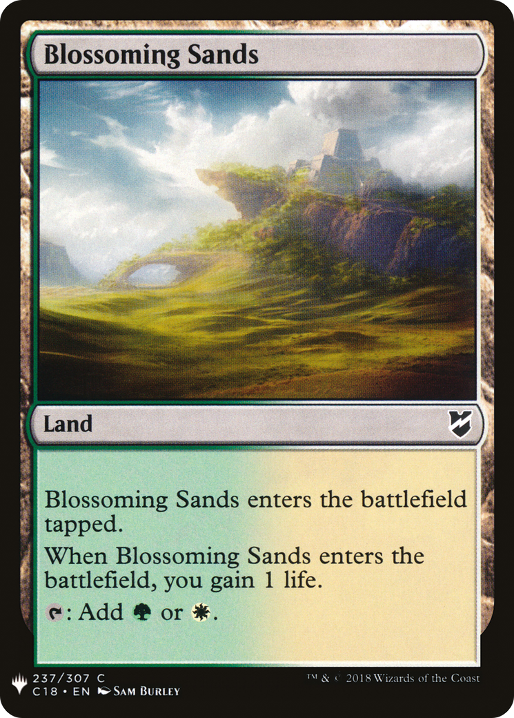 Blossoming Sands (LIST-C18-237) - The List