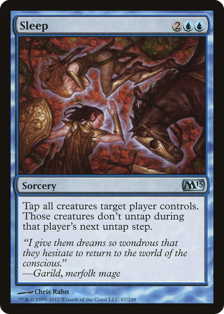 Sleep (M13-067) - Magic 2013 Foil