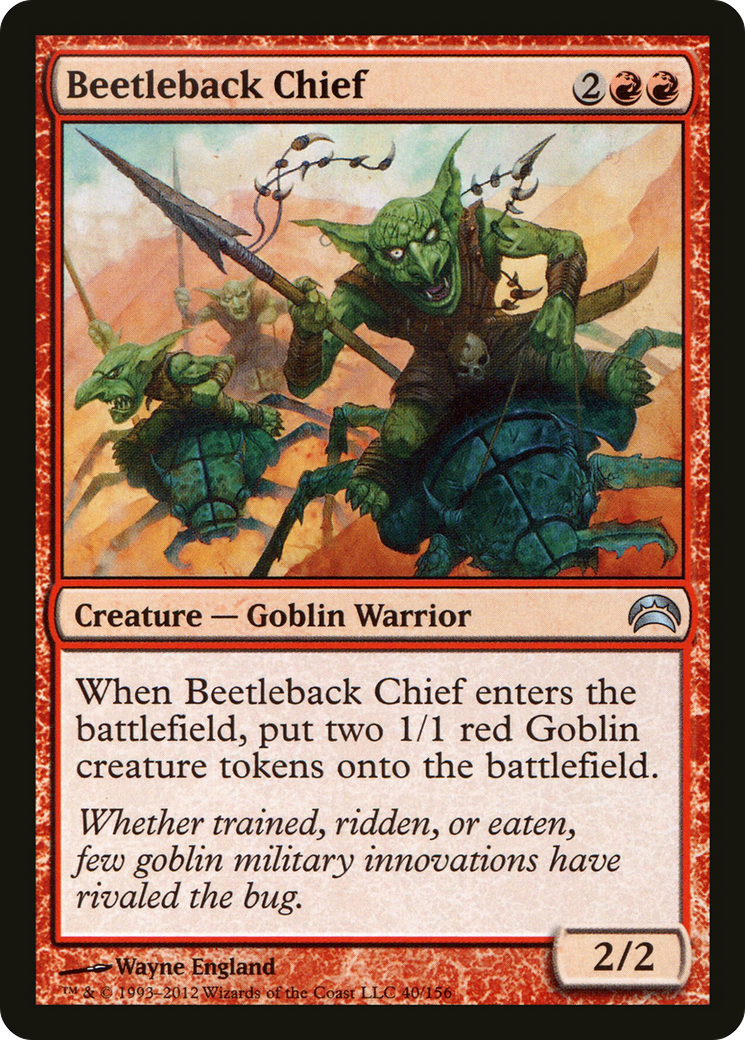 Chef Beetleback (PC2-040) - Planechase 2012