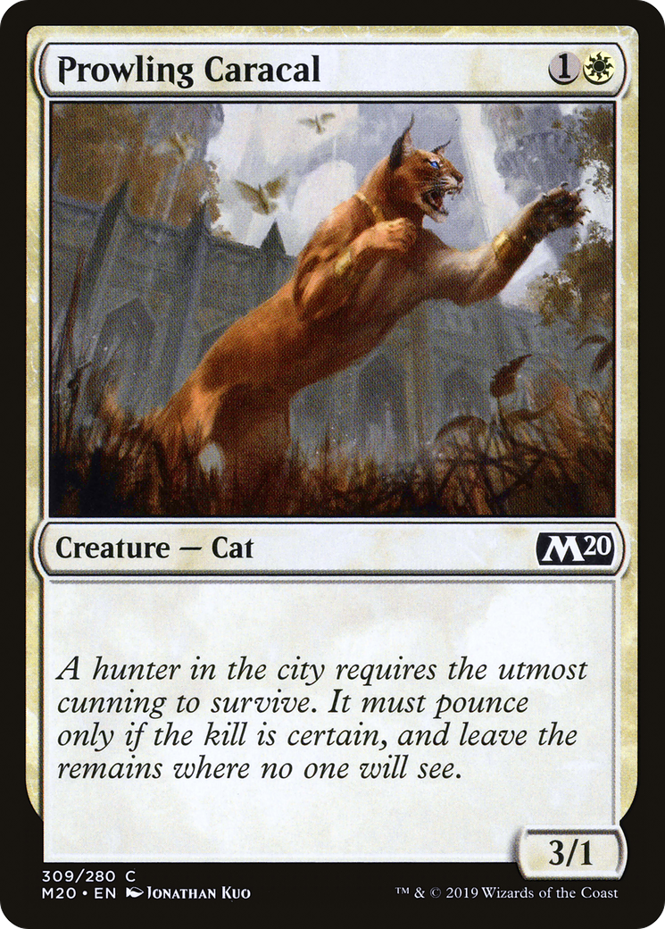 Prowling Caracal (M20-309) - Core Set 2020