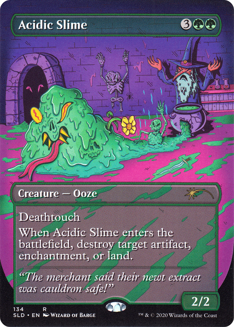 Slime acide (SLD-134) - Goutte de Secret Lair (sans bordure)