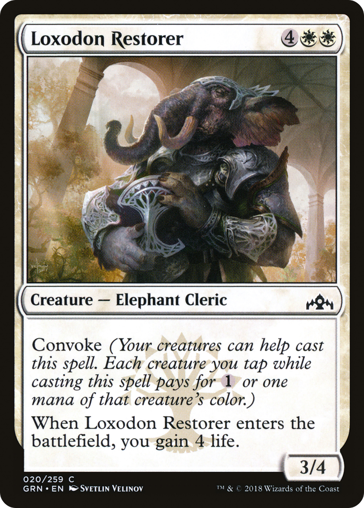 Restaurateur Loxodon (GRN-020) - Guildes de Ravnica