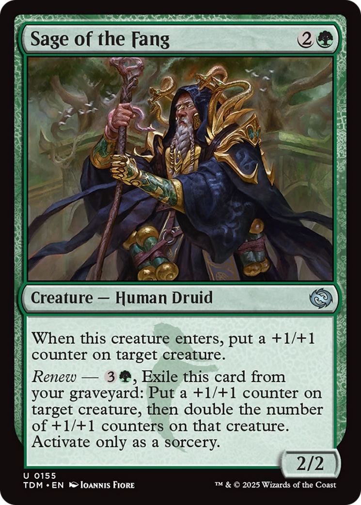 Sage du Croc (TDM-155) - Tarkir : Tempête de Dragons