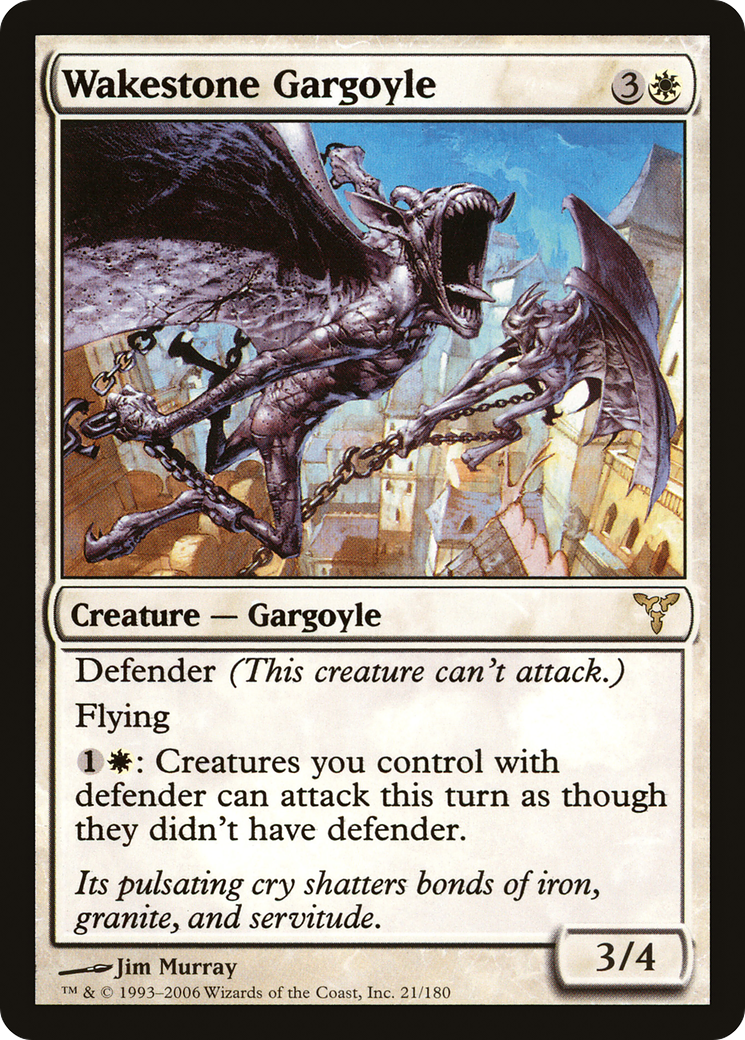 Gargouille de Wakestone (DIS-021) - Dissension Foil