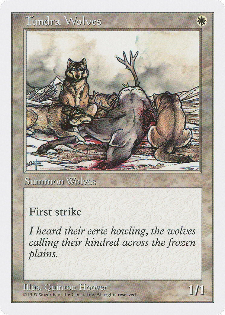 Tundra Wolves (5ED-) - Fifth Edition