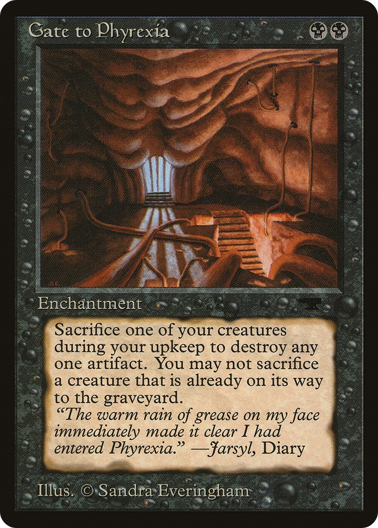 Porte de Phyrexia (ATQ-016) - Antiquités