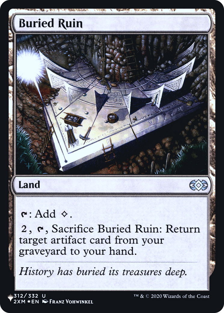 Buried Ruin (LIST-312) - The List Foil
