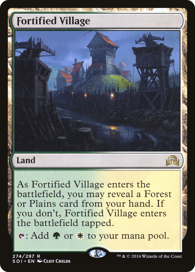 Village fortifié (SOI-274) - Ombres sur Innistrad