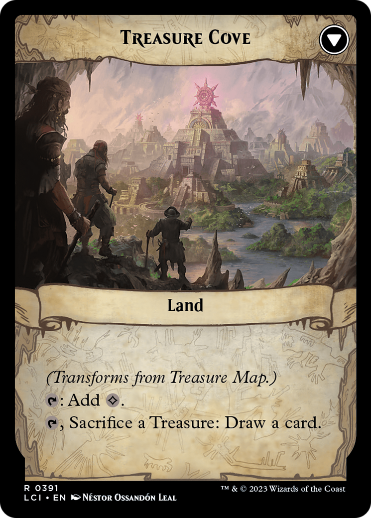 Treasure Map (Extended Art) (LCI-391) - The Lost Caverns of Ixalan: (Extended Art)
