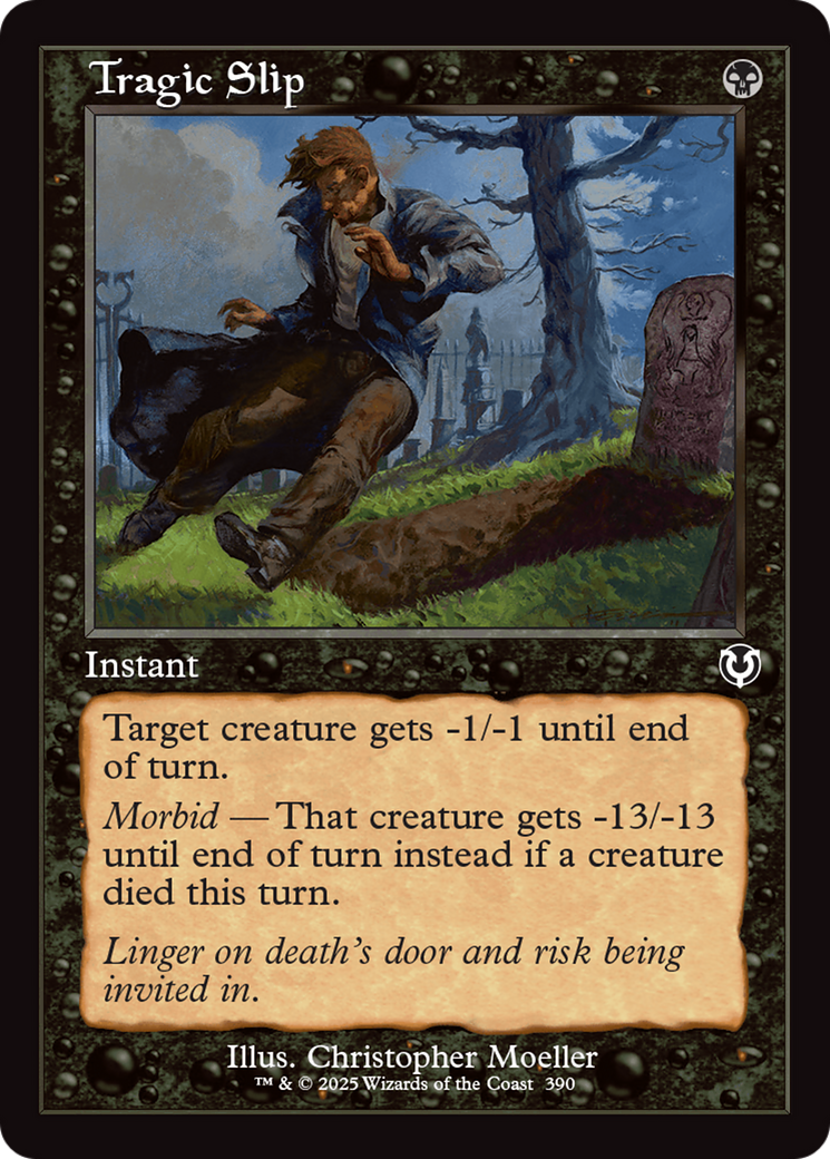 Tragic Slip (cadre rétro) (INR-390) - Innistrad Remastered Foil