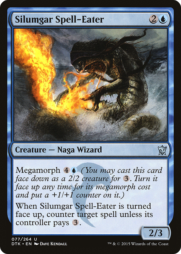 Silumgar Spell-Eater (DTK-077) - Dragons de Tarkir Foil