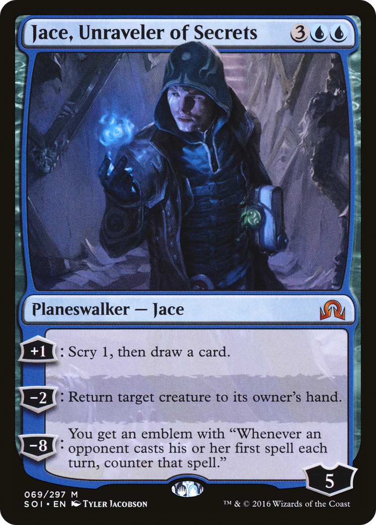 Jace, le décrypteur de secrets (SOI-069) - Ténèbres sur Innistrad
