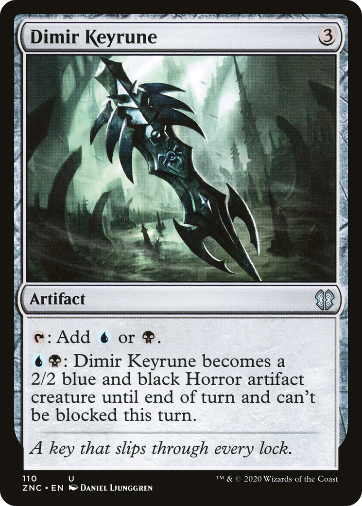 Dimir Keyrune (ZNC-110) - Commandant ascendant de Zendikar
