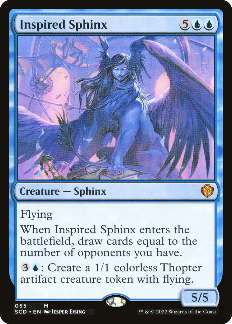 Sphinx inspiré (SCD-055) - Decks de commandant de départ