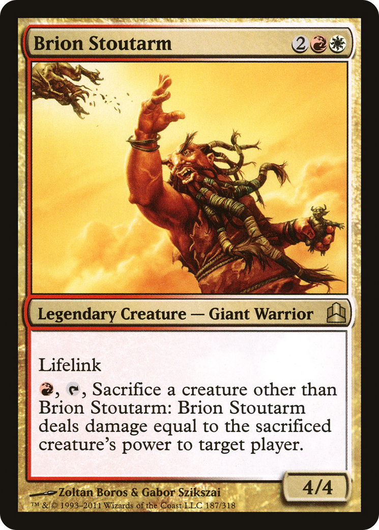 Brion Stoutarm (CMD-187) - Commandant 2011