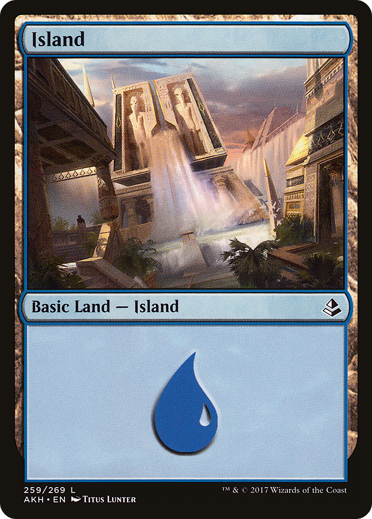 Île (AKH-259) - Feuille d'Amonkhet