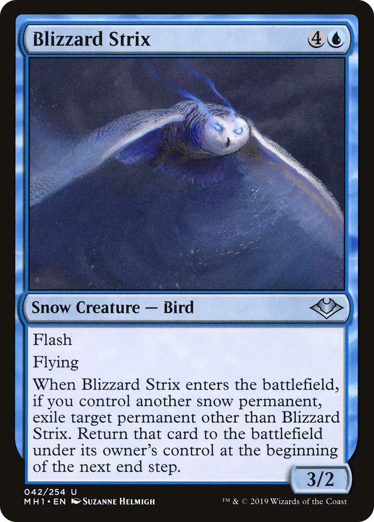 Blizzard Strix (MH1-042) - Horizons Modernes en feuille