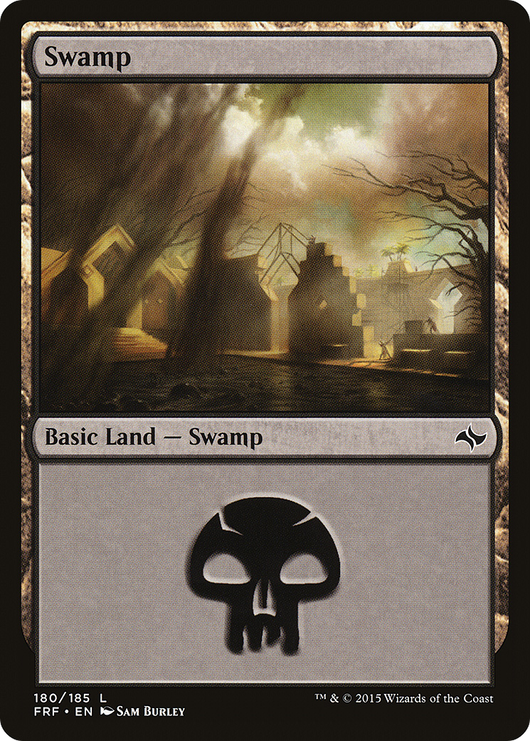 Swamp (180) (FRF-180) - Fate Reforged Foil
