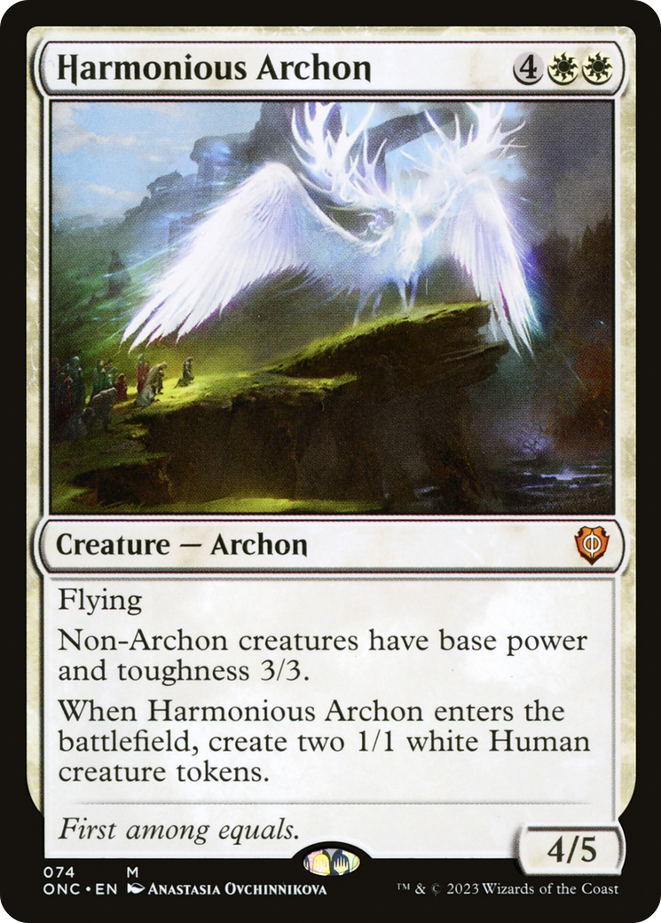 Archonte Harmonieux (ONC-074) - Phyrexia : Tous ne seront plus qu'un !