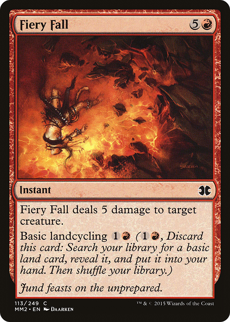 Fiery Fall (MM2-113) - Modern Masters 2015
