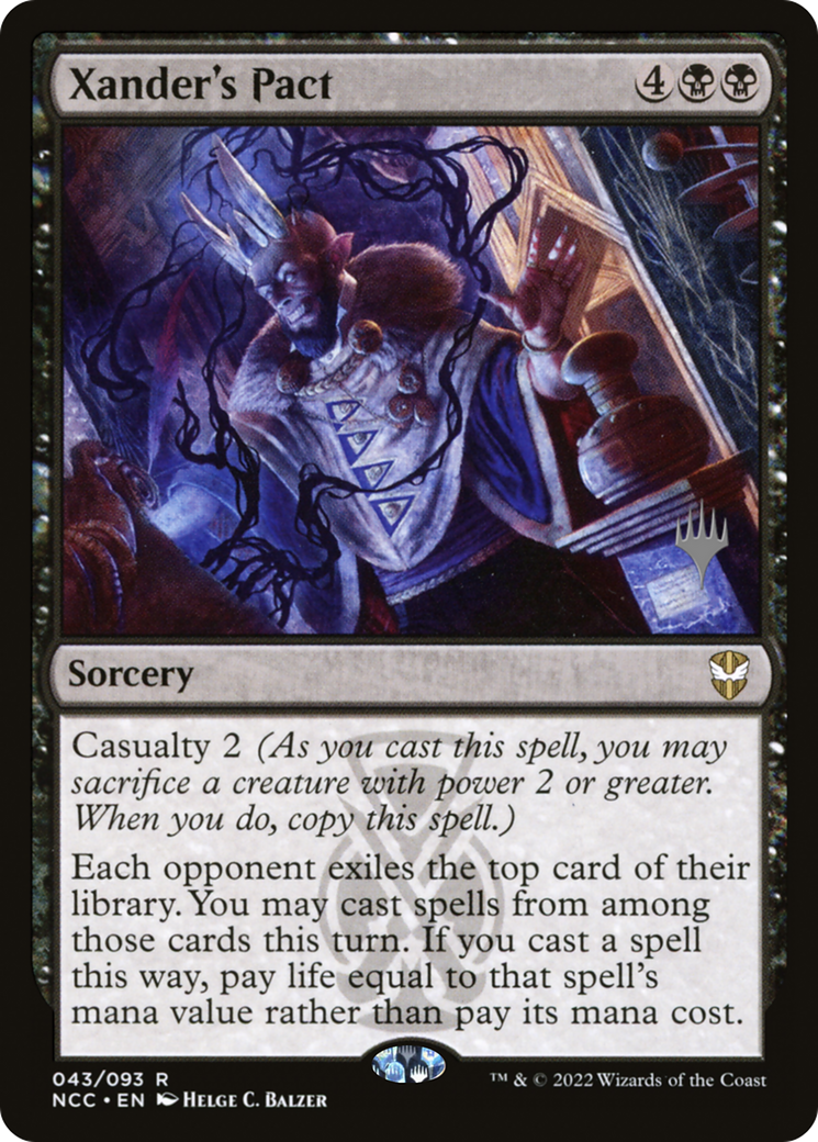 Pacte de Xander (PNCC-43P) - Nouvelles promotions Capenna Commander