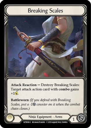 Breaking Scales (WTR080) - Welcome to Rathe Unlimited Edition Rainbow Foil