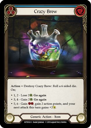 Crazy Brew (WTR162) - Bienvenue à Rathe 1ère édition Rainbow Foil