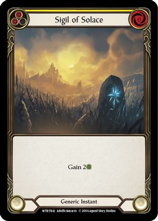 Sceau de réconfort (jaune) (WTR174) - Bienvenue dans l'édition illimitée de Rathe