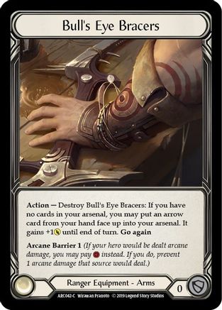 Brassards œil de bœuf (ARC042) - Arcane Rising Édition illimitée Rainbow Foil