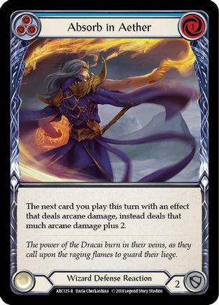 Absorber dans l'Éther (Bleu) (ARC125) - Édition illimitée Arcane Rising
