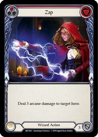 Zap (Rouge) (ARC144) - Arcane Rising Édition illimitée Rainbow Foil