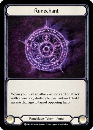 Runechant (CRU157) - Crucible of War Édition illimitée Arc-en-ciel