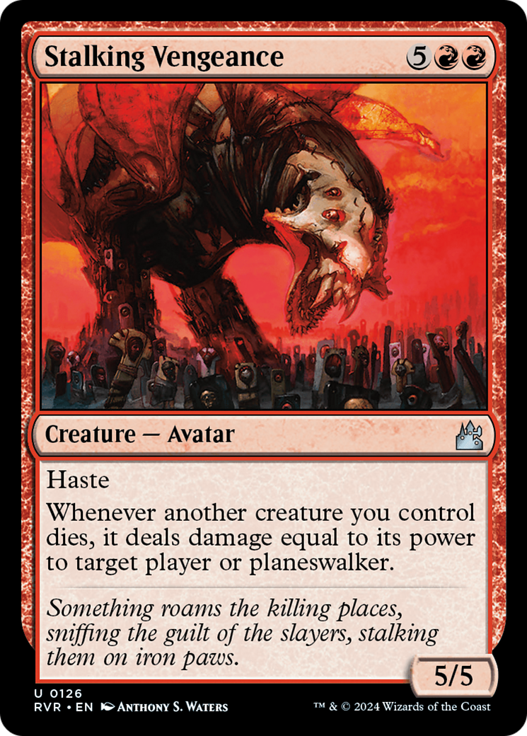 Vengeance traquée (RVR-126) - Ravnica Remastered Foil