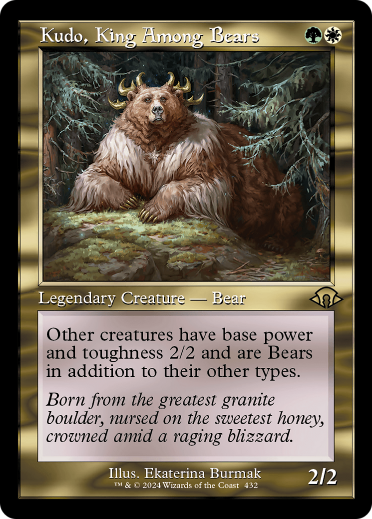 Kudo, roi des ours (MH3-432) - Modern Horizons 3