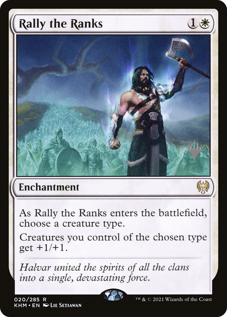 Rally the Ranks (PPKHM-020) - Kaldheim Promos